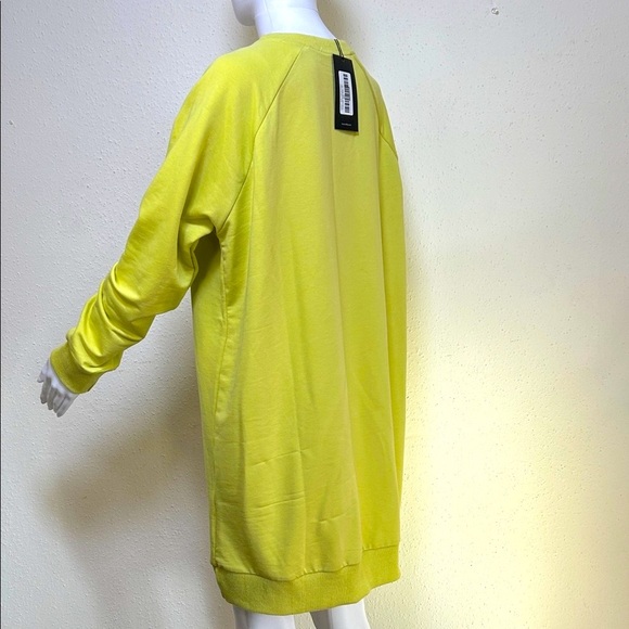 Refka Long Sleeve sweatshirt Yellow Dress - Picture 7 of 7